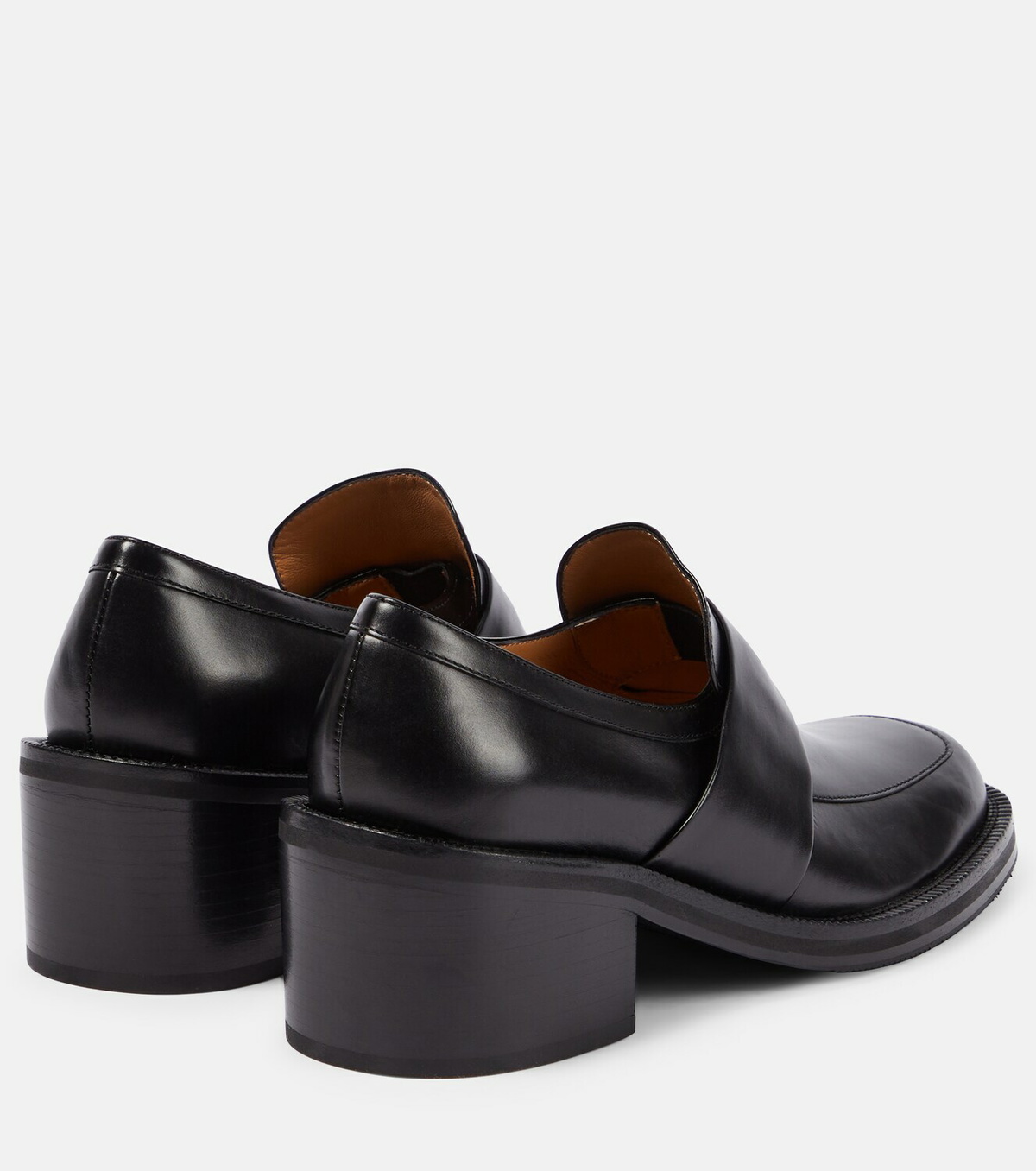 Dries Van Noten Leather penny loafers Dries Van Noten