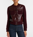 Dorothee Schumacher It's A Match cropped leather jacket