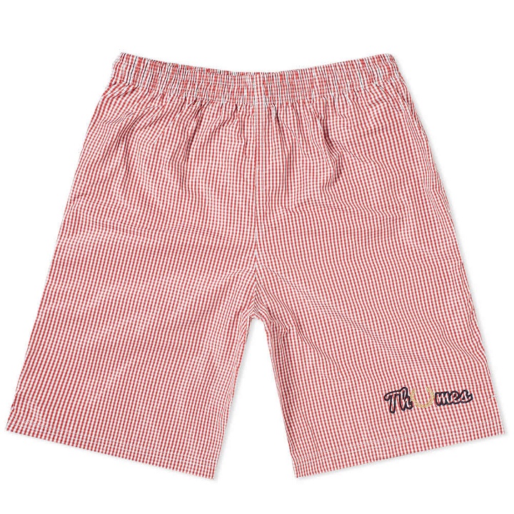 Photo: Fred Perry x Thames Gingham Short Red