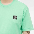 Stone Island Men's Patch T-Shirt in Light Green