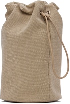 The Row Beige Sporty Pouch