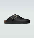 Saint Laurent - Nichols leather slippers