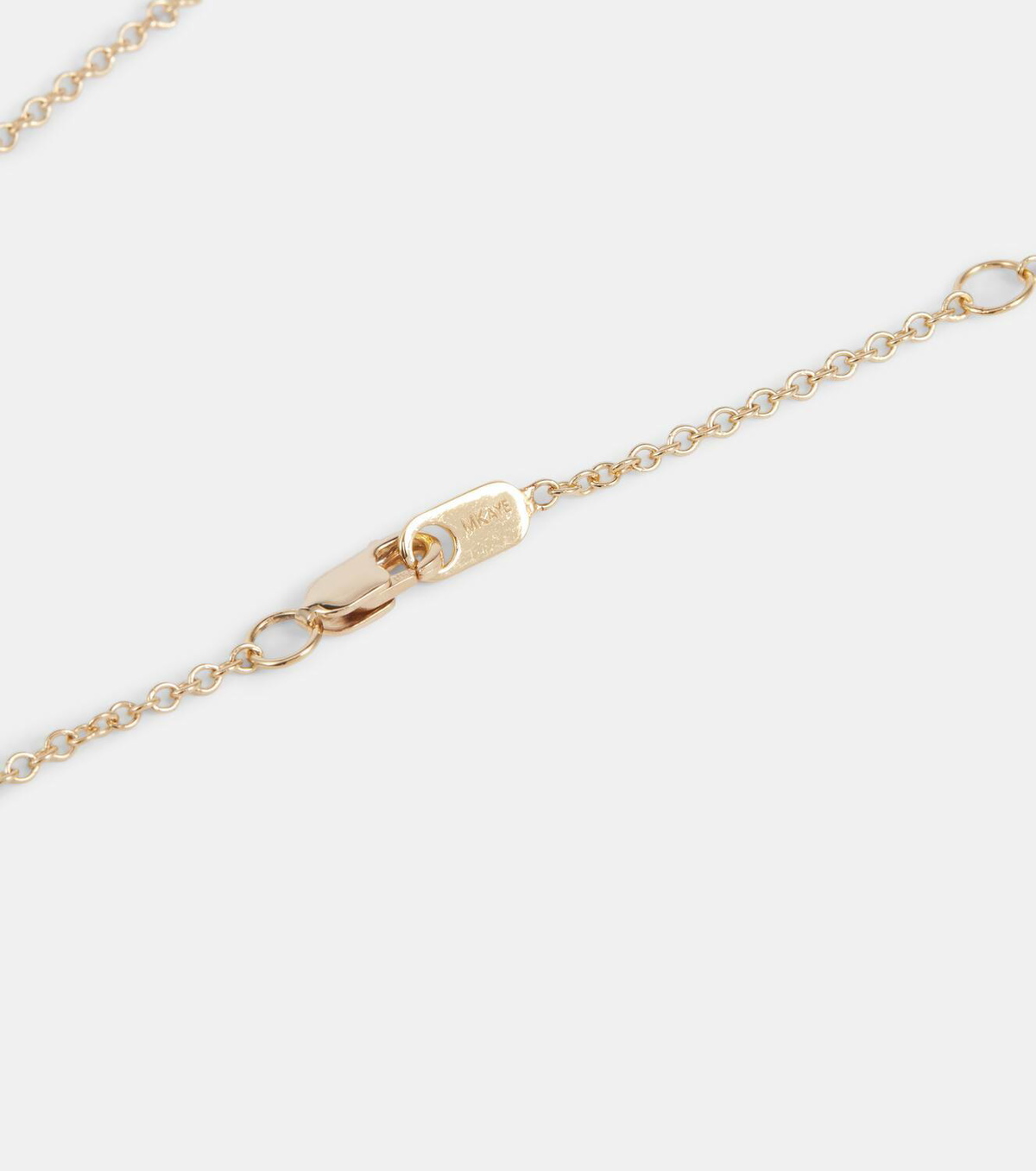 Melissa Kaye Lenox Reign 18kt gold necklace with diamond