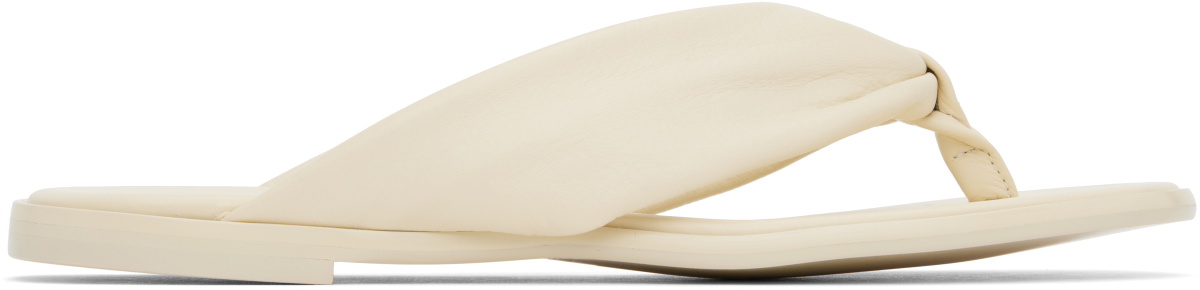 ISSEY MIYAKE SSENSE Exclusive Bridal Capsule Three-Fold Sandals