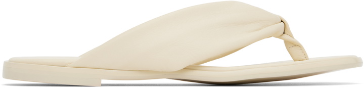 Photo: ISSEY MIYAKE SSENSE Exclusive Bridal Capsule Three-Fold Sandals