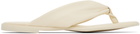 ISSEY MIYAKE SSENSE Exclusive Bridal Capsule Three-Fold Sandals