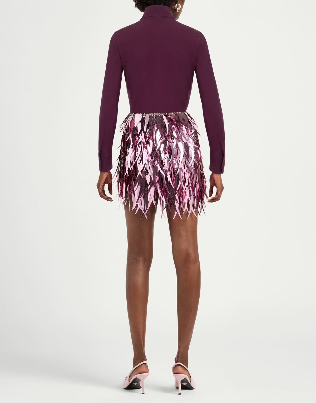 Chiara Boni La Petite Robe Womens Top Plum