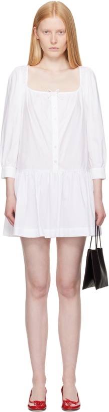 Photo: Sandy Liang White Delia Minidress
