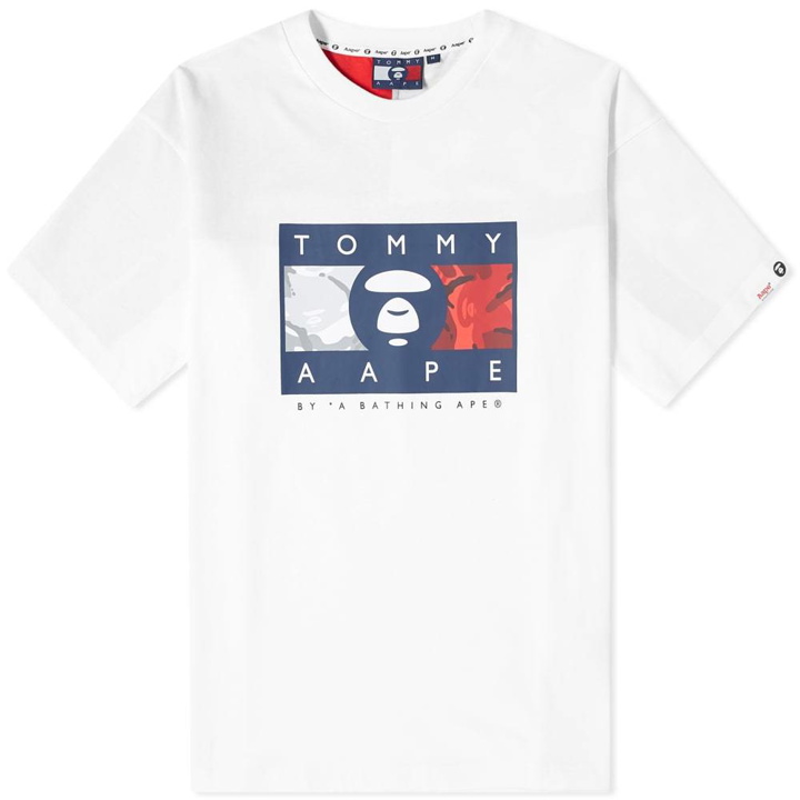 Photo: AAPE x Tommy Jeans Flag Tee
