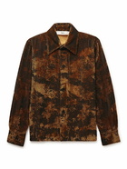 Séfr - Don Printed Corduroy Jacket - Brown