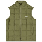 Pas Normal Studios Men's Escapism Down Vest in Army Green