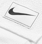 Nike Tennis - NikeCourt Ace 2-in-1 Dri-FIT Seersucker and Stretch-Jersey Shorts - White