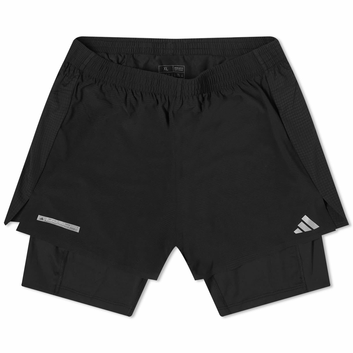 adidas Ultimate Running Short Leggings - Black