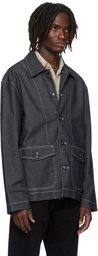 COMMAS Black Twill Denim Jacket