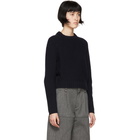 Chloe Navy Cashmere Chunky Sweater