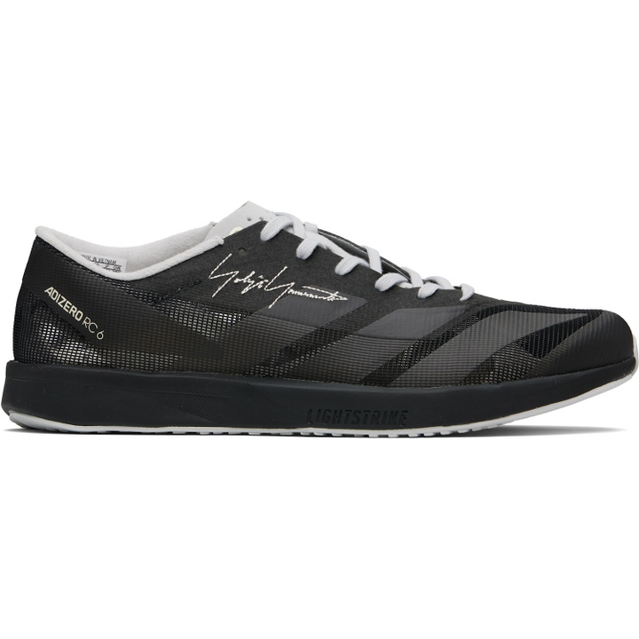 Photo: Y-3 Black Adizero RC6 Sneakers