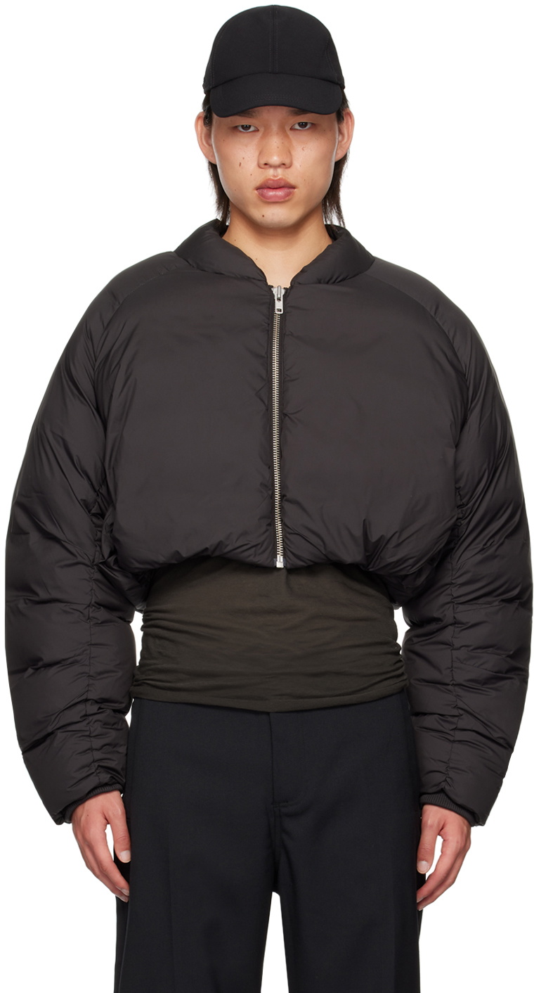 Entire Studios Black Pillow Down Jacket