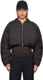 Entire Studios Black Pillow Down Jacket