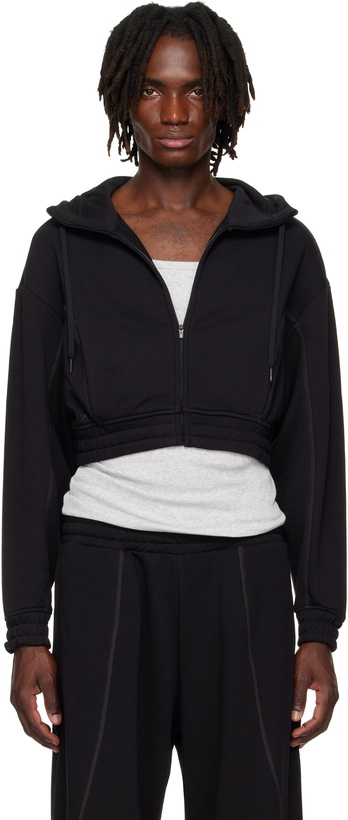 Photo: On Black FKA twigs Edition Club Cropped Hoodie