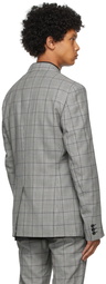 Comme des Garçons Homme Plus Check Wool Blazer