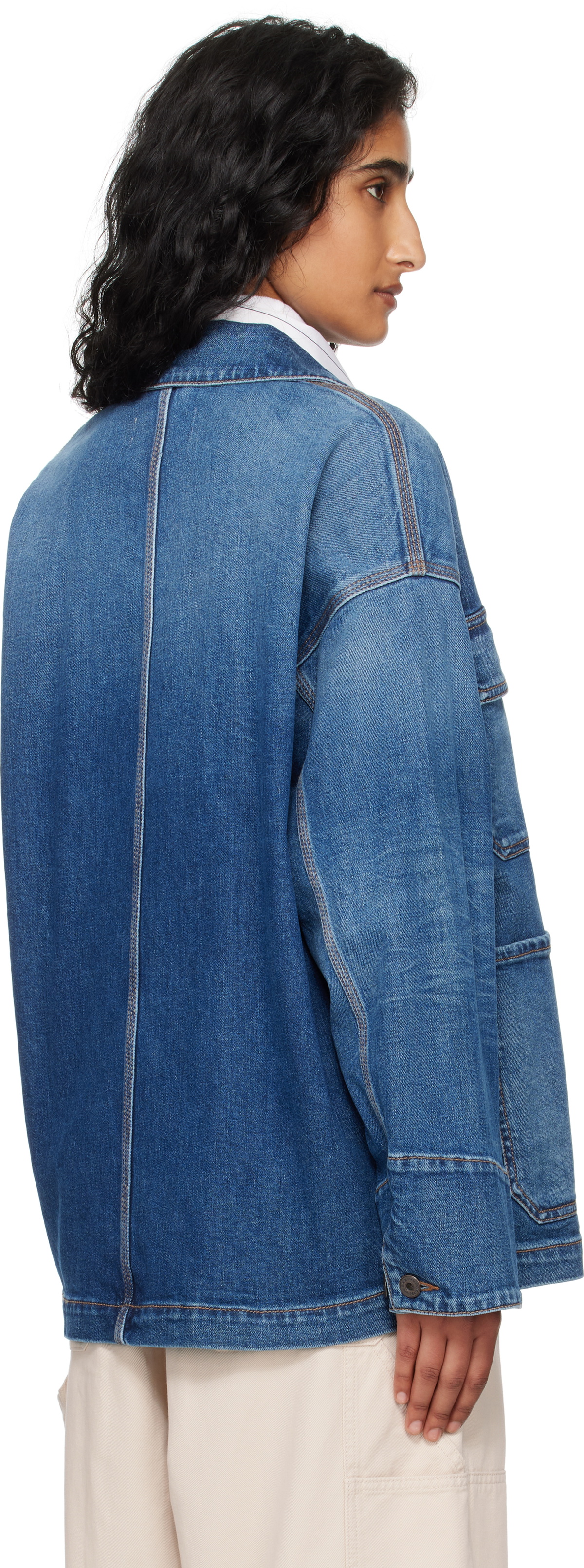 Weekend Max Mara Blue Aligi Denim Jacket