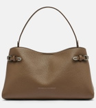 Brunello Cucinelli Medium leather top-handle bag