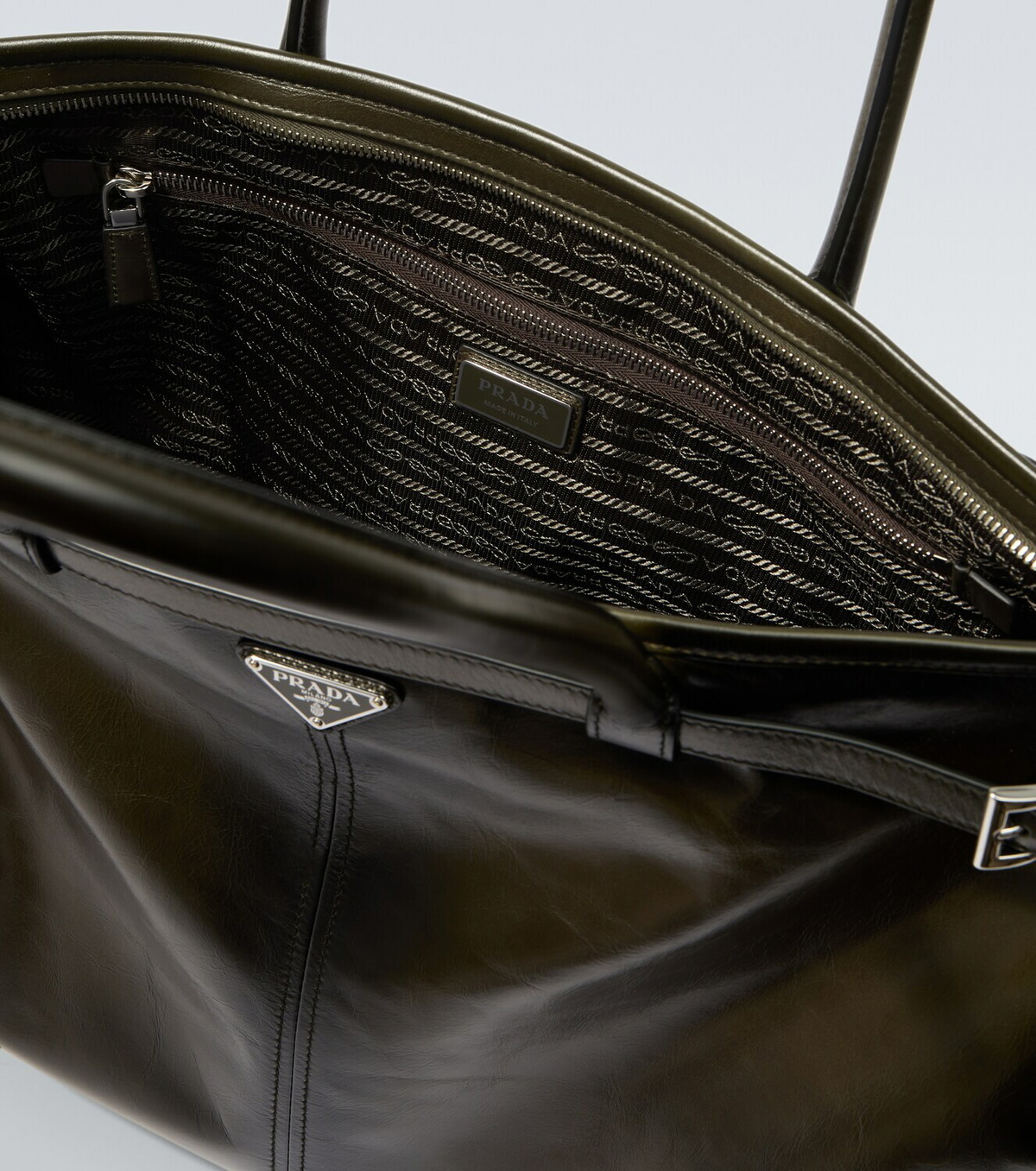 Prada Prada Bonnie leather tote bag