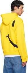 Moschino Yellow Smiley Organic Cotton Hoodie