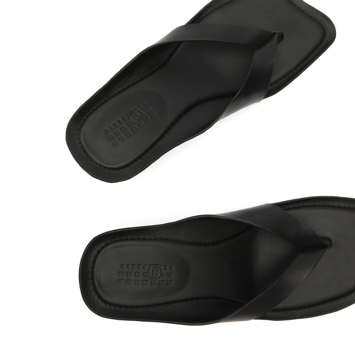 MM6 Maison Margiela Women's Heeled Sandals in Black