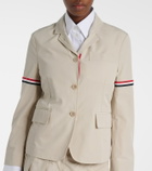 Thom Browne 4-Bar cotton jacket