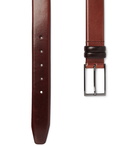 Hugo Boss - 3.5cm Brown Carmello Leather Belt - Brown