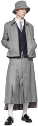 Thom Browne SSENSE Exclusive Gray Wool Jacket