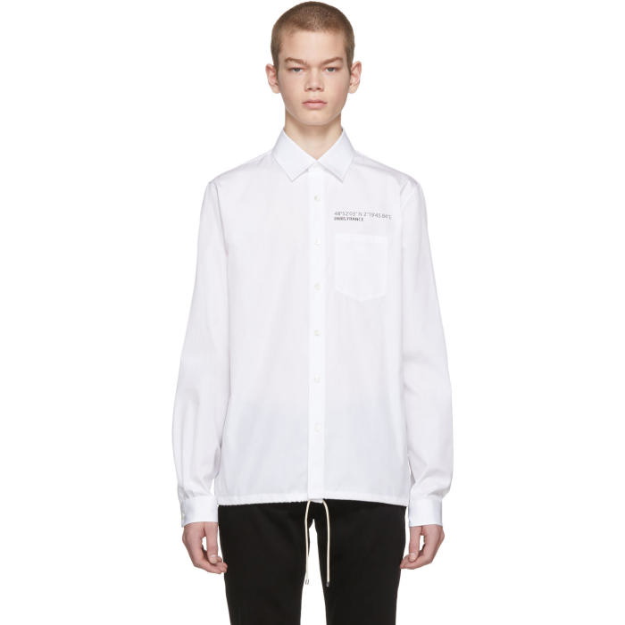 Photo: Valentino White Coordinates Shirt 