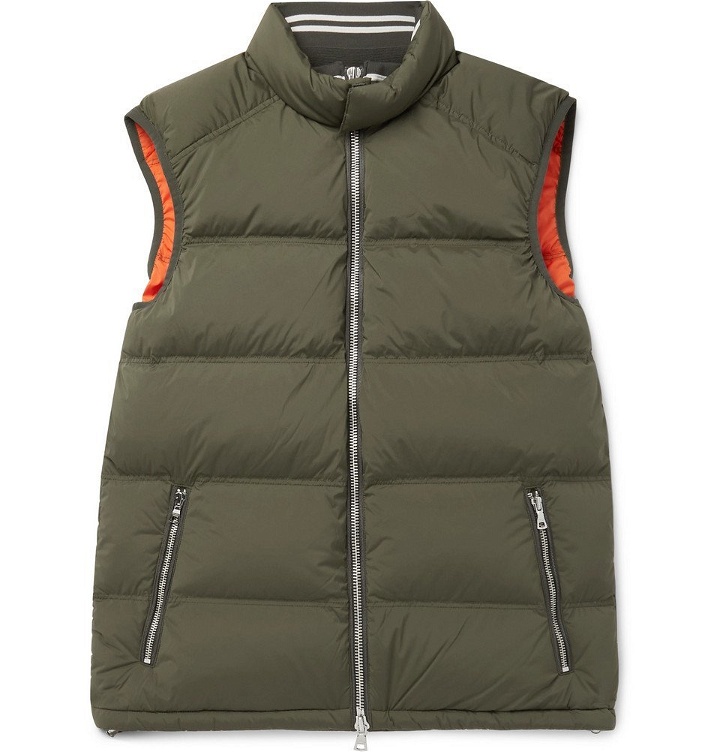 Photo: Orlebar Brown - Aidey Quilted Stretch-Nylon Down Gilet - Men - Green