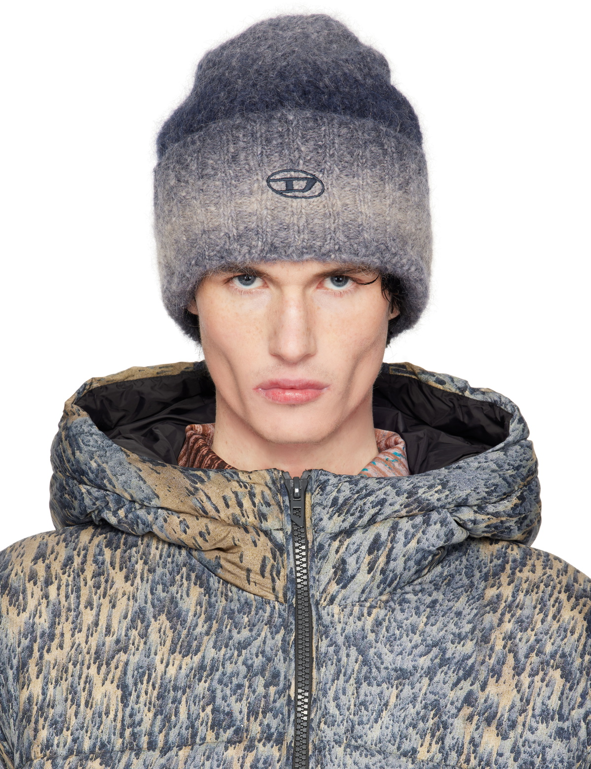 Diesel Grey K-Coder-F Beanie Diesel