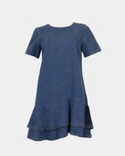 Steve Madden Tina Dress in Dark Blue Denim