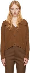 Loulou Studio SSENSE Exclusive Brown Mahe Cardigan