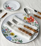 Gucci Bamboo set of 2 stainless steel forks