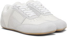 MM6 Maison Margiela White Anatomic Sneakers
