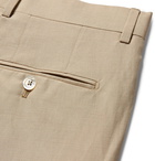 TOM FORD - Sand O'Connor Slim-Fit Linen and Silk-Blend Suit Trousers - Neutrals