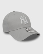 New Era League Essential 9 Forty New York Yankees Grey - Mens - Caps