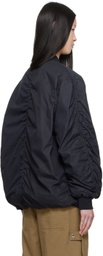 Isabel Marant Etoile Black Coleen Bomber Jacket