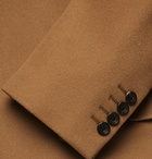 Kingsman - Double-Breasted Cashmere and Wool-Blend Overcoat - Brown