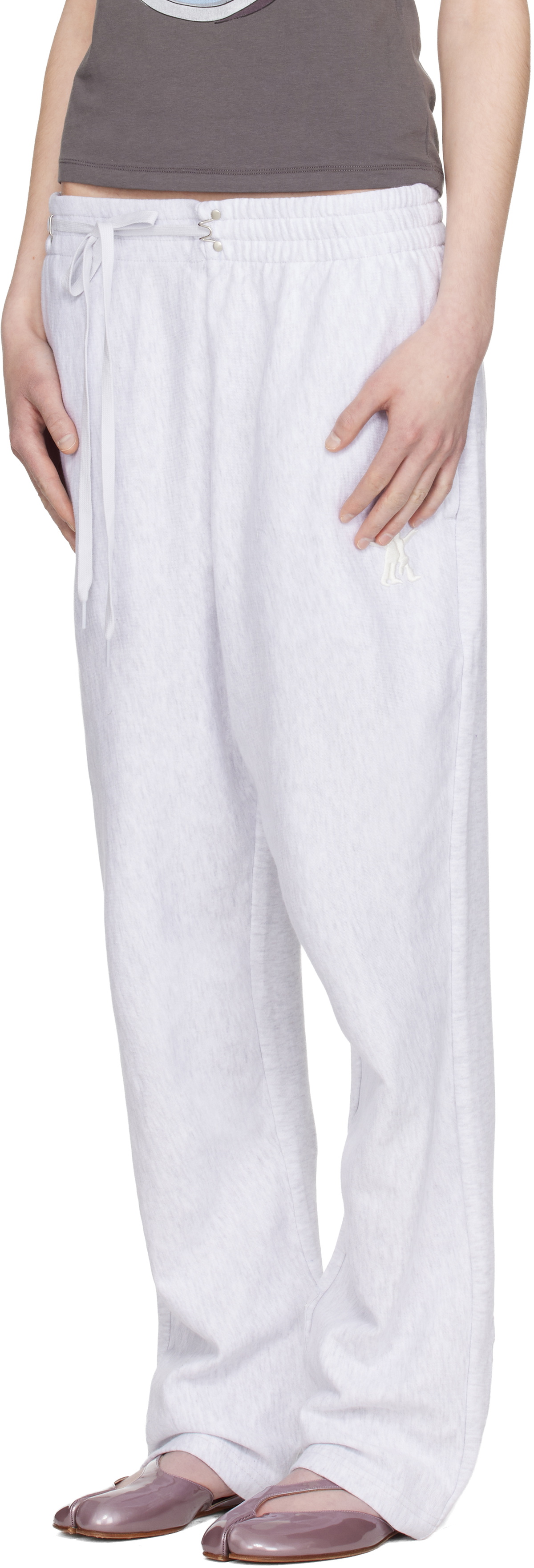 OPEN YY Gray Convertible Sweatpants