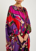 Pucci Printed Silk Gown - Multicoloured 1 - One Size