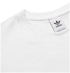 adidas Originals - Appliquéd Cotton-Jersey T-Shirt - White