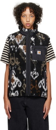 Carhartt Work In Progress Black & White Prentis Vest