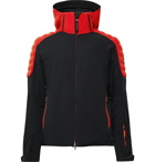 Bogner - Fred-T Colour-Block Quilted Hooded Ski Jacket - Black