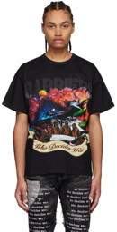 Who Decides War by MRDR BRVDO Black Barriers NY Edition Cotton T-Shirt