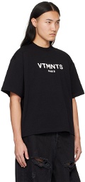 VTMNTS Black Paris T-Shirt